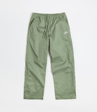 Nike Club Straight Leg Pants - Oil Green / White thumbnail