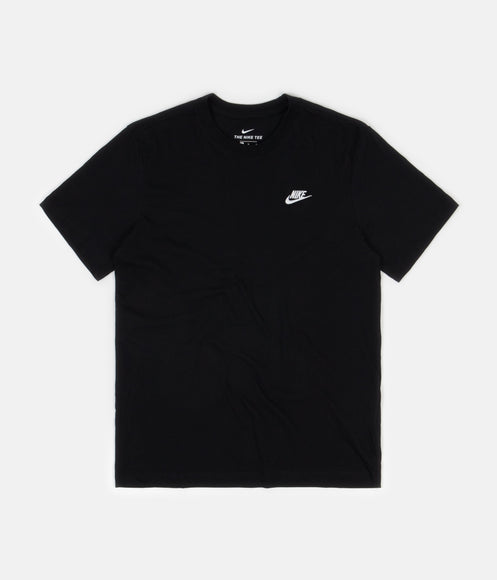 Nike Club T-Shirt - Black / White | Always in Colour