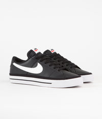 Nike Court Legacy Shoes - Black / White thumbnail