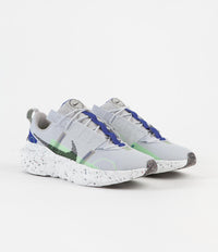 Nike Crater Impact Shoes - Pure Platinum / Black - Electric Green thumbnail