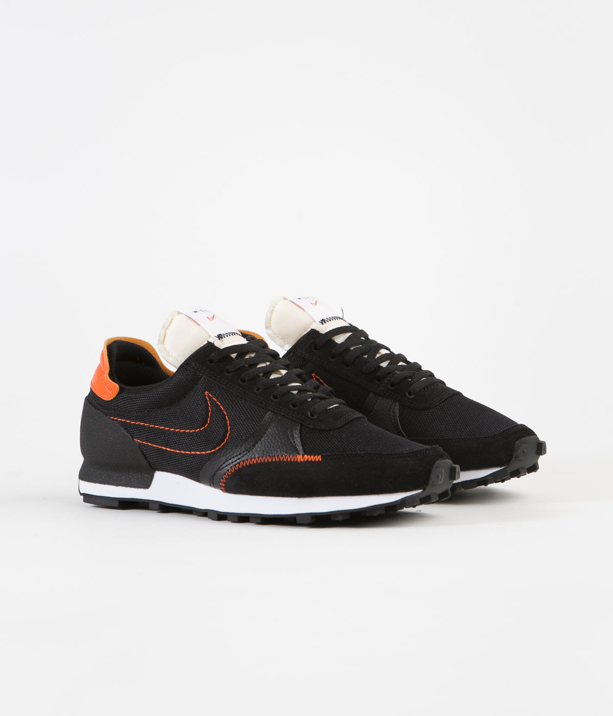 Nike Daybreak Type Shoes - Black / Team Orange - Sail