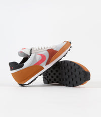 Nike Daybreak Type Shoes - White / Bright Crimson - Monarch thumbnail