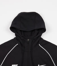 Nike DNA Half Zip Hoodie - Black / White thumbnail