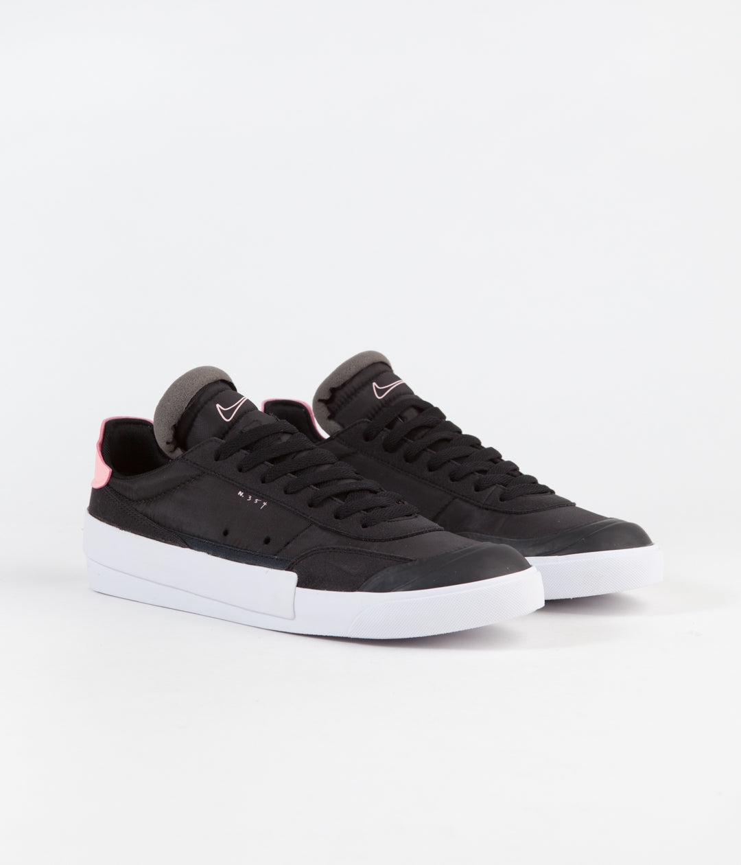 Nike Drop Type LX Shoes Black Pink Tint White Zinnia
