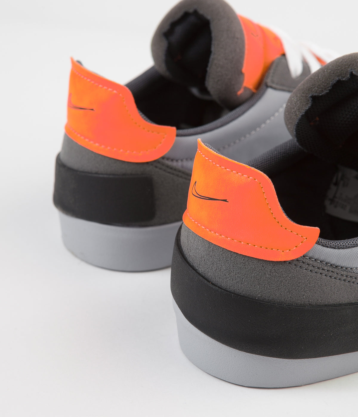 Nike Drop Type LX Shoes - Wolf Grey / Black - Total Orange - Dark Grey | Always in Colour
