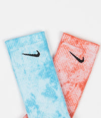 Nike Everyday Plus Cush Crew Socks (2 Pack) - Multicolour / Blue thumbnail