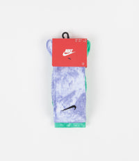 Nike Everyday Plus Cush Crew Socks (2 Pack) - Multicolour / Green thumbnail