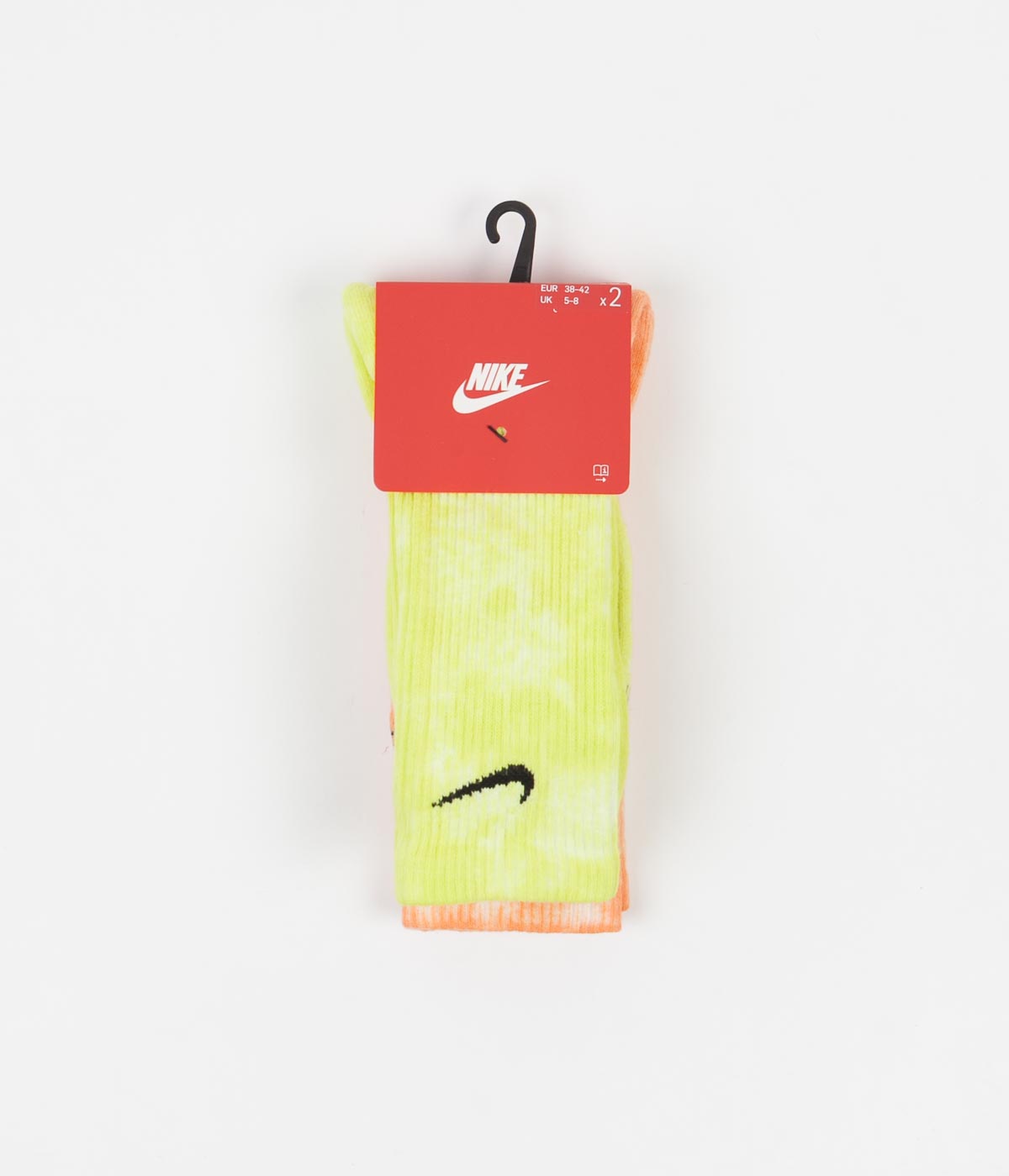 Nike Everyday Plus Cushioned Crew Socks (2 Pairs) Yellow