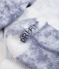 Nike Everyday Plus Tie-Dye Crew Socks (2 Pair) - Blue / Multi thumbnail