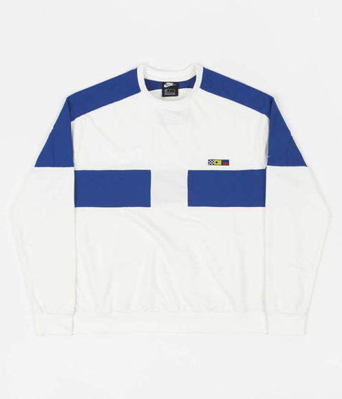 Nike Fairlead Crewneck Sweatshirt - Sail / Game Royal / Sail