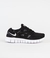 Nike Free Run 2 Shoes - Black / White - Dark Grey thumbnail