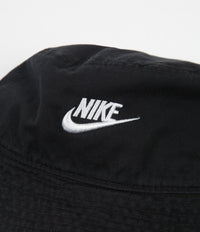 Nike Futura Wash Bucket Hat - Black / White thumbnail
