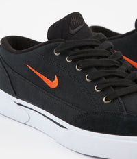 Nike GTS '16 TXT Shoes - Black / Team Orange - White thumbnail