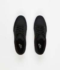 Nike GTS '16 TXT Shoes - Black / Team Orange - White thumbnail