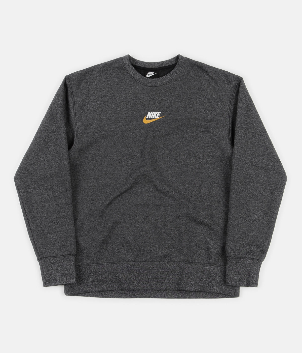 Nike Heritage Crewneck Sweatshirt - Black / Heather | Always in Colour