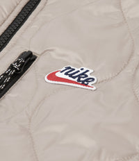 Nike Heritage Insulated Winter Vest - Mystic Stone / Olive Grey - Black thumbnail