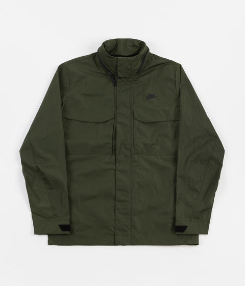 Nike Hooded M65 Jacket - Rough Green / Black / Black