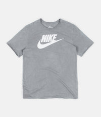 Nike Icon Futura Wash T-Shirt - Particle Grey / White thumbnail