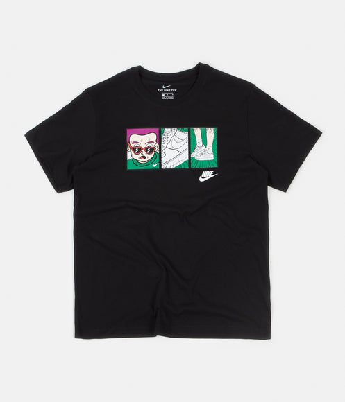 Nike Illustration T-Shirt - Black / White