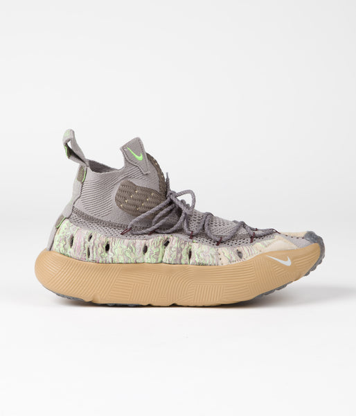 Nike ISPA Sense Flyknit Shoes - Enigma Stone / Seafoam - Elemental