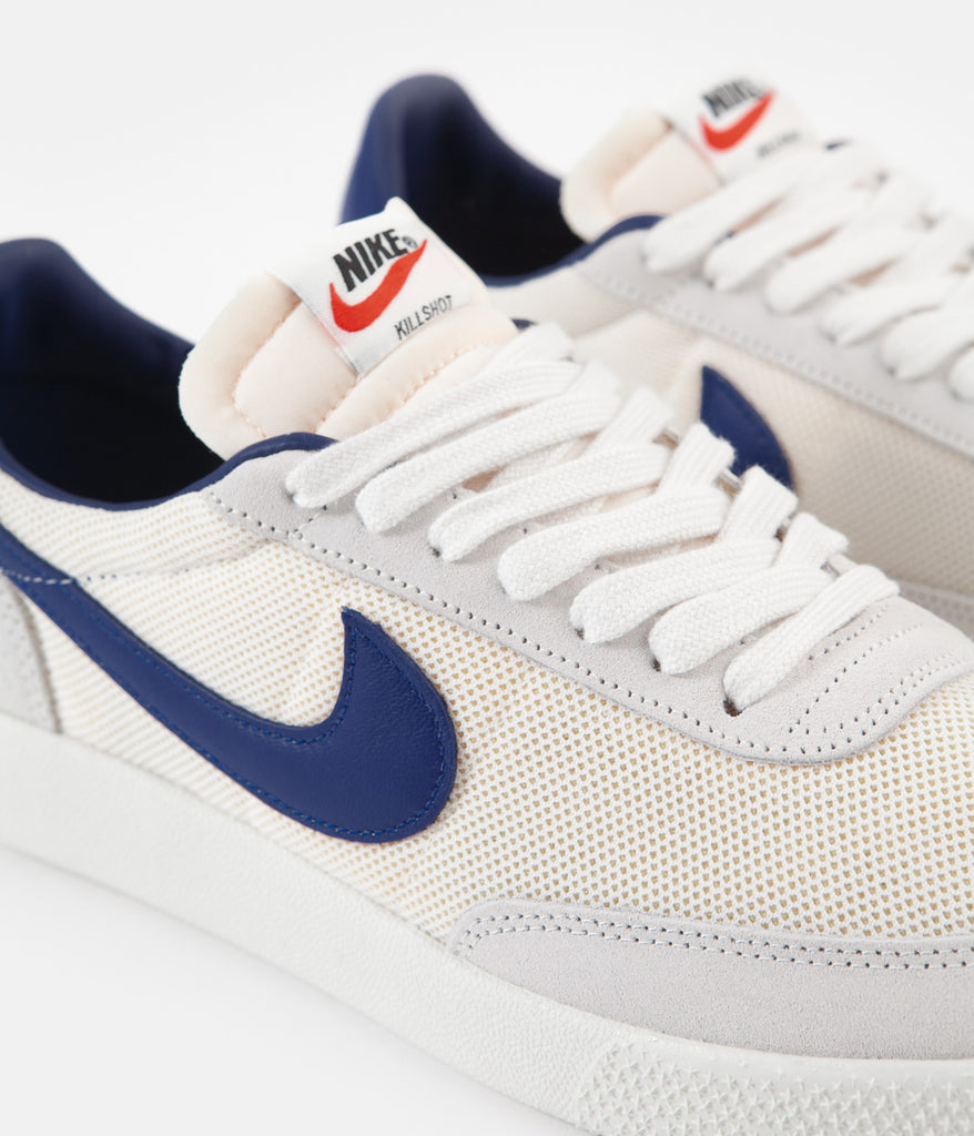 Nike Killshot OG Shoes - Sail / Deep Royal Blue - Black - Team Orange ...