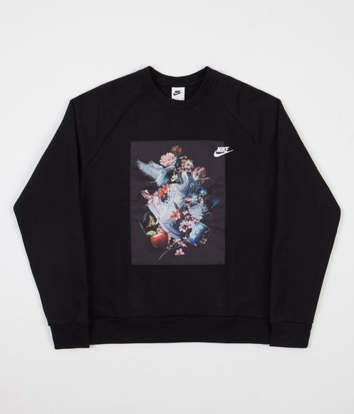 Nike Masterpiece Crewneck Sweatshirt - Black / White