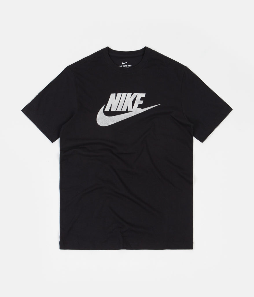 Nike Mosaic Swoosh T-Shirt - Black | Always in Colour
