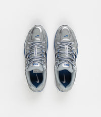 Nike P-6000 Shoes - Metallic Silver / Team Royal - White - Black thumbnail