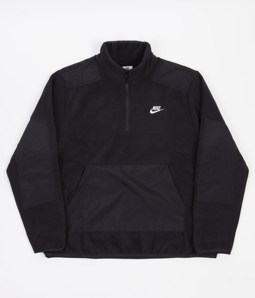 Nike Polar 1/2 Zip Fleece - Black / White | Always in Colour