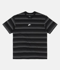 Nike Premium Essential Striped T-Shirt - Black thumbnail