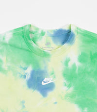 Nike Premium Essential Tie-Dye T-Shirt - White / Light Lemon Twist / White thumbnail
