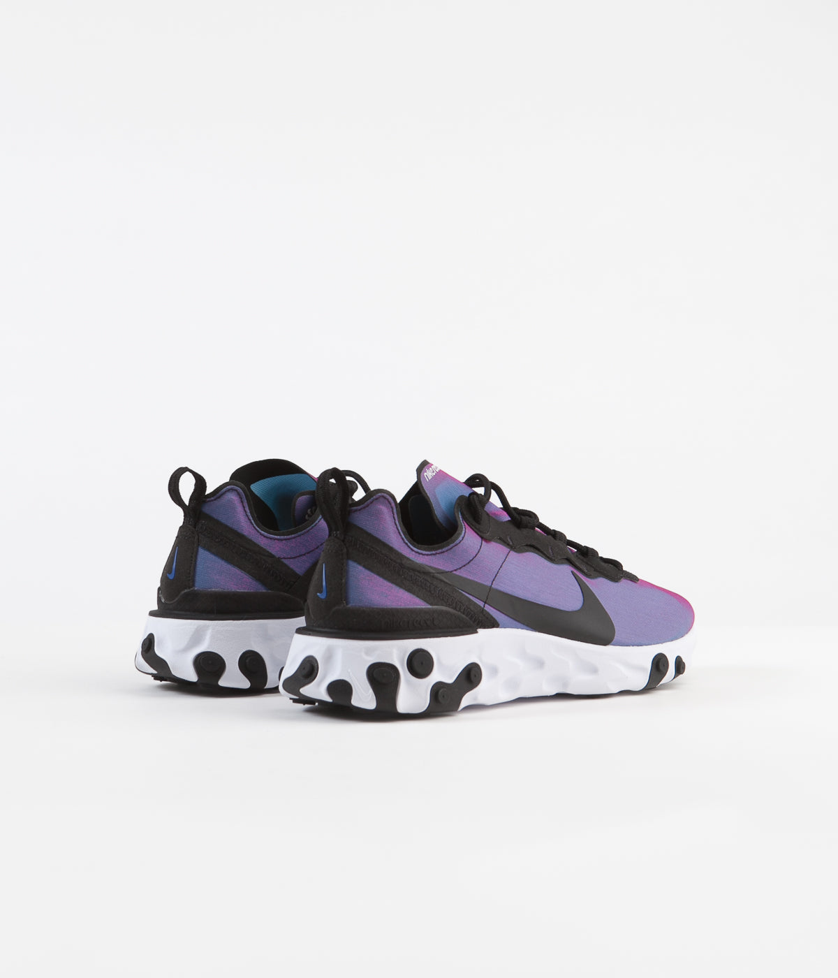 Nike react element 55 premium black laser fuchsia Outlet