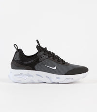 Nike React Live Shoes - Black / White - Dark Smoke Grey thumbnail