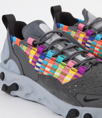 Nike React Sertu Shoes - Iron Grey / Black - Light Smoke Grey thumbnail