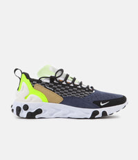 Nike React Sertu Shoes - Black / White - White - Volt thumbnail