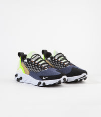 Nike React Sertu Shoes - Black / White - White - Volt thumbnail