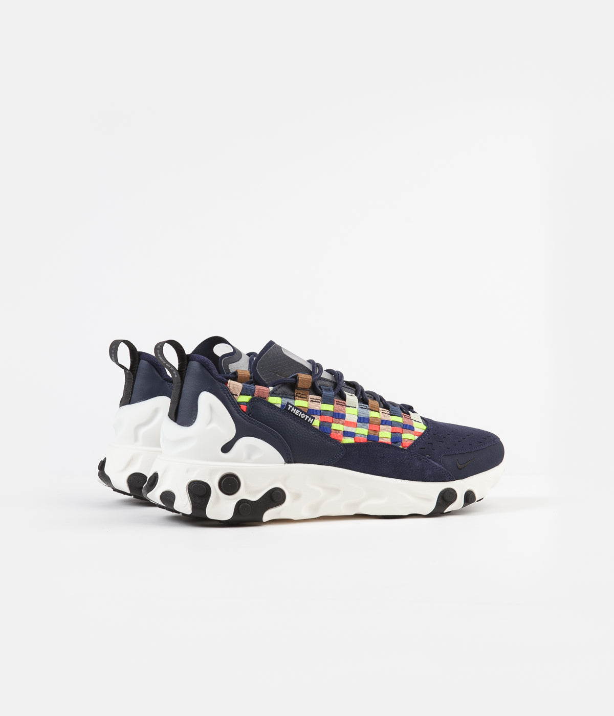 Nike React Sertu Shoes - Blackened Blue / Black - Sail | Always in