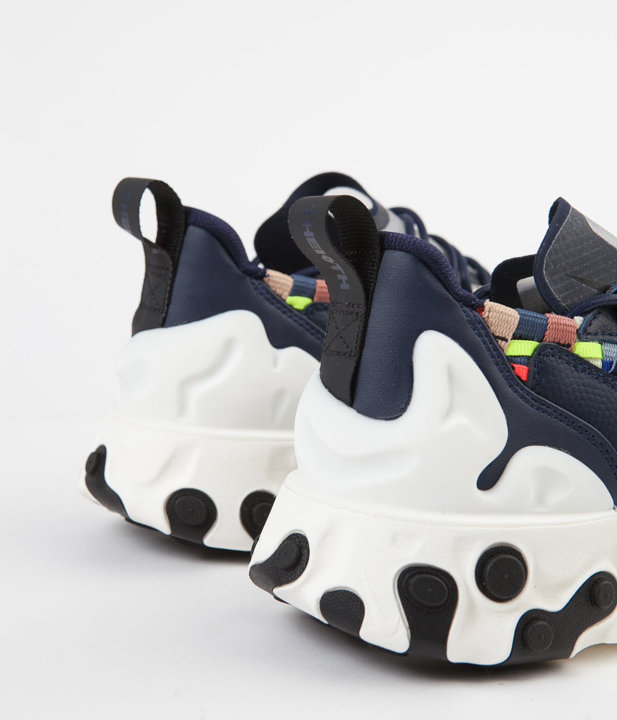 Nike React Sertu Shoes - Blackened Blue / Black - Sail | Always in