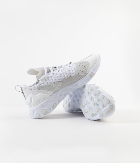 Nike React Sertu Shoes in White and Photon Dust and Photon Dust