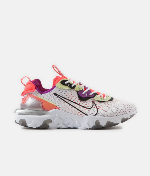 Nike React Vision Shoes - Summit White / Black - Barely Volt