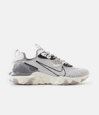 Nike React Vision Shoes - Vast Grey / Black - Sail - White thumbnail