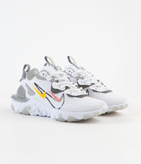 Nike React Vision Shoes - White / Black - Light Smoke Grey - Smoke Grey thumbnail