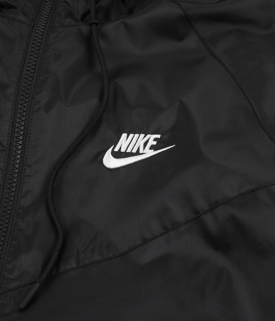 Nike Recycled Windrunner Hooded Jacket - Black / White | Always in Colour