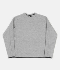 Nike Revival Tech Fleece Crewneck Sweatshirt - Black / Heather thumbnail