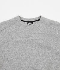 Nike Revival Tech Fleece Crewneck Sweatshirt - Black / Heather thumbnail