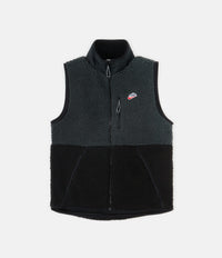 Nike Sherpa Fleece Gilet - Off Noir / Black thumbnail
