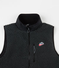 Nike Sherpa Fleece Gilet - Off Noir / Black thumbnail