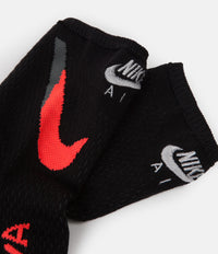 Nike SNKR Sox Genetics Ankle Socks - Black / Iron Grey thumbnail