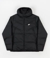 Nike Storm-FIT Windrunner Hooded Jacket - Black / Black / Black / Sail thumbnail