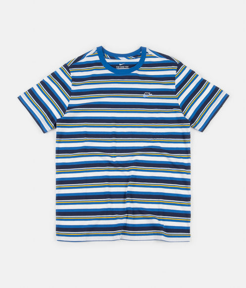 Nike Stripe T-Shirt - Battle Blue